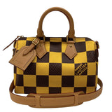 ルイ・ヴィトン LOUIS VUITTON スピーディ・バンドリエール25 N40584 イエロー ダミエ・ポップ レディース ボストンバッグ