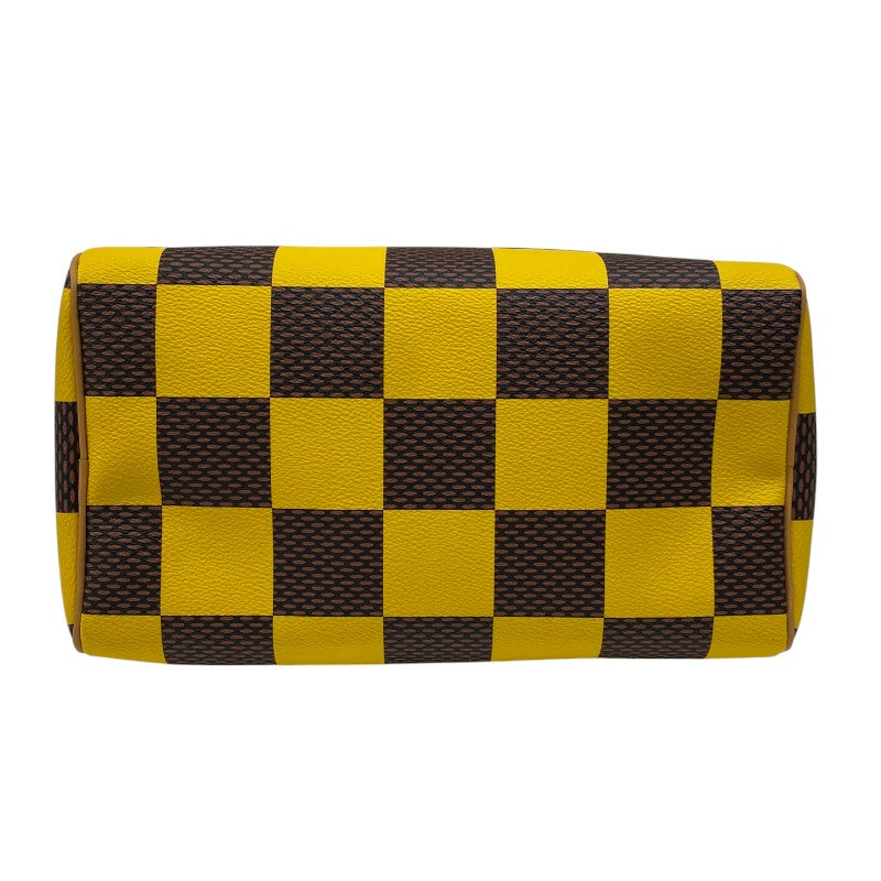 ルイ・ヴィトン LOUIS VUITTON スピーディ・バンドリエール25 N40584 イエロー ダミエ・ポップ レディース ボストンバッグ