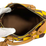 ルイ・ヴィトン LOUIS VUITTON スピーディ・バンドリエール25 N40584 イエロー ダミエ・ポップ レディース ボストンバッグ