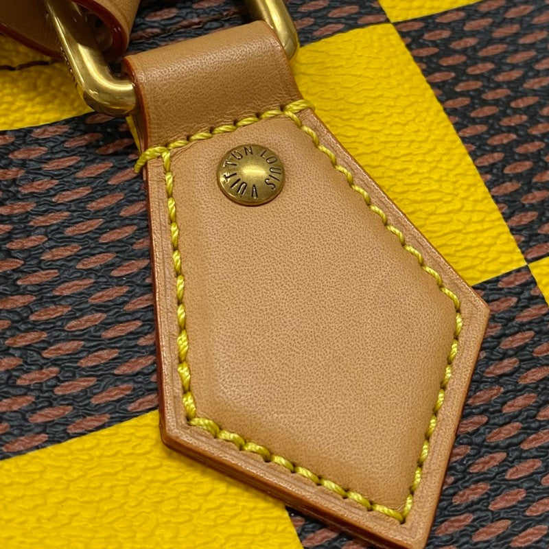 ルイ・ヴィトン LOUIS VUITTON スピーディ・バンドリエール25 N40584 イエロー ダミエ・ポップ レディース ボストンバッグ