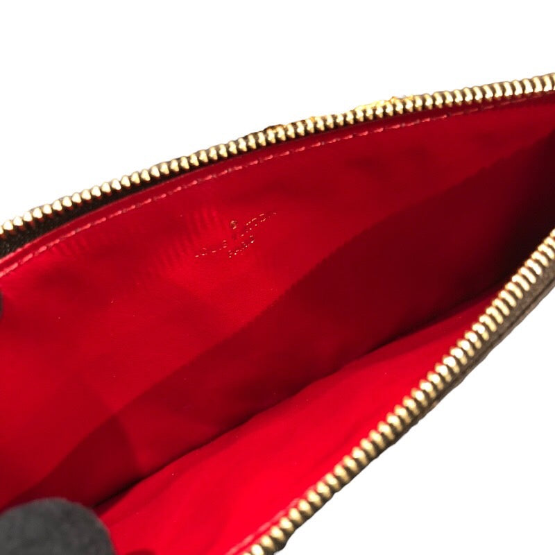 ルイ・ヴィトン LOUIS VUITTON ポシェット・フェリシー M62145 ブラウン　ゴールド金具 モノグラム　マイLVワールドツアー レディース ショルダーバッグ