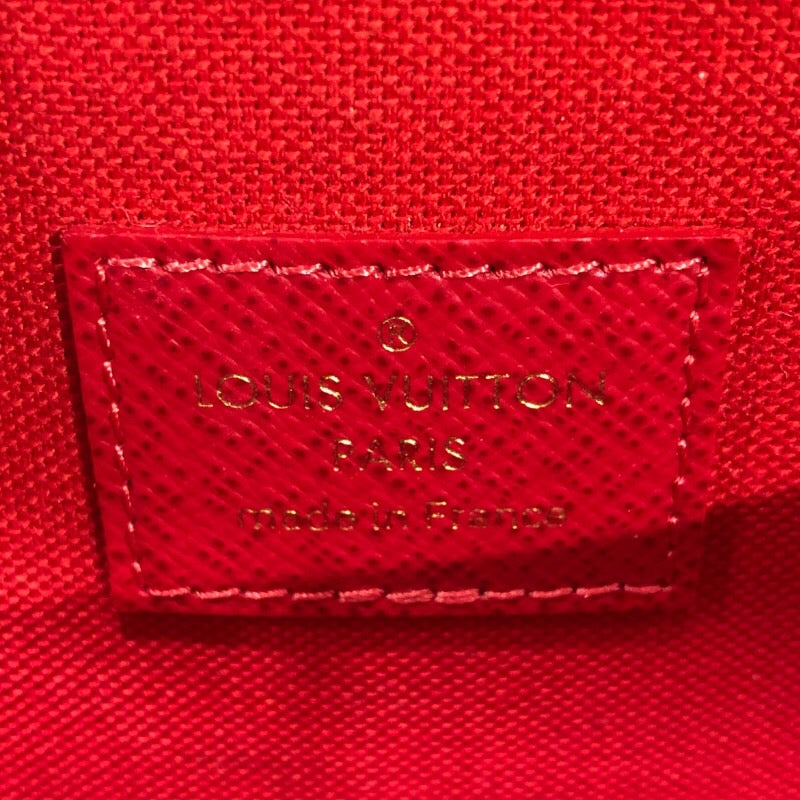 ルイ・ヴィトン LOUIS VUITTON ポシェット・フェリシー M62145 ブラウン　ゴールド金具 モノグラム　マイLVワールドツアー レディース ショルダーバッグ