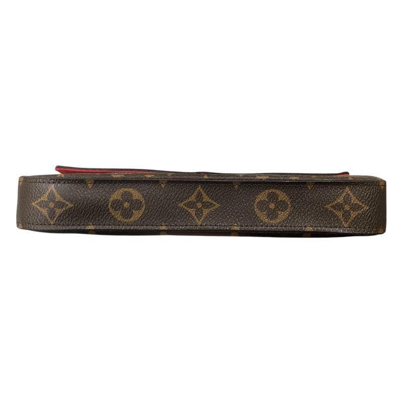 ルイ・ヴィトン LOUIS VUITTON ポシェット・フェリシー M62145 ブラウン　ゴールド金具 モノグラム　マイLVワールドツアー レディース ショルダーバッグ