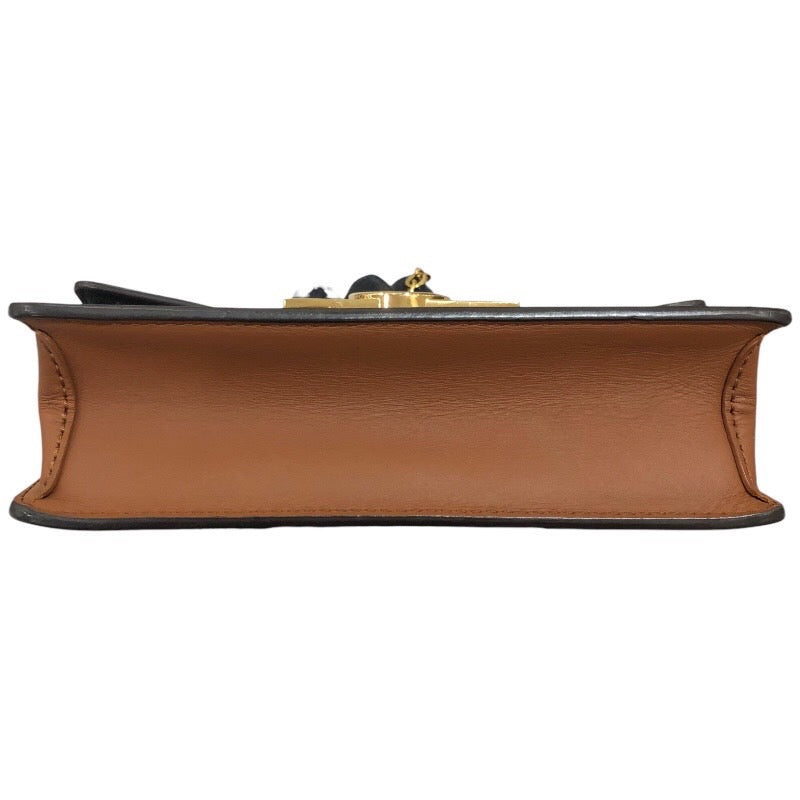 ルイ・ヴィトン LOUIS VUITTON ポルトフォイユ・ドーフィーヌ M68746 ブラウン　ゴールド金具 モノグラム・リバース レディース ショルダーバッグ