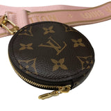 ルイ・ヴィトン LOUIS VUITTON ミュルティ･ポシェット･アクセソワール M44840 ブラウンxローズクレール モノグラムキャンバス レディース ショルダーバッグ