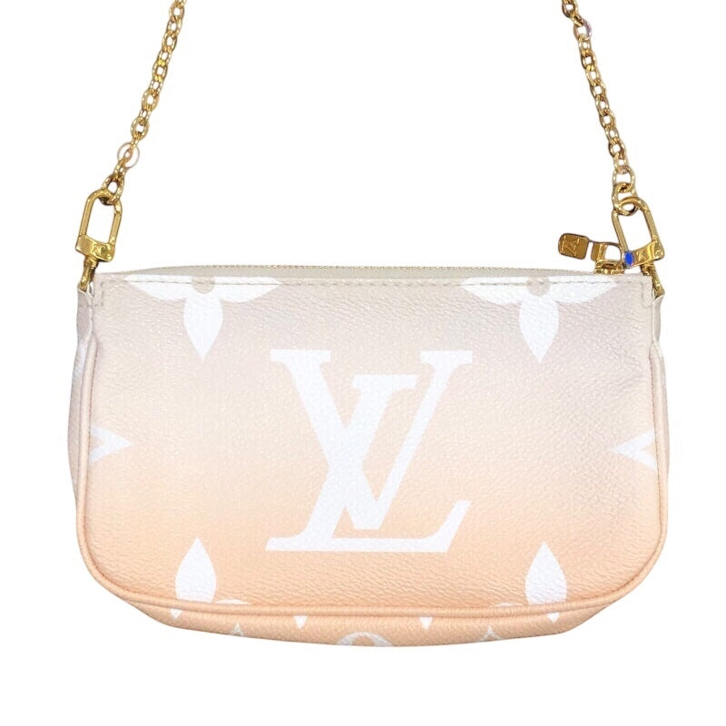 ルイ・ヴィトン LOUIS VUITTON ミュルティ・ポシェット・アクセソワ―ル M57634 ベージュ モノグラム バイザプール レディース ショルダーバッグ