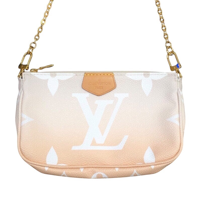 ルイ・ヴィトン LOUIS VUITTON ミュルティ・ポシェット・アクセソワ―ル M57634 ベージュ モノグラム バイザプール レディース ショルダーバッグ