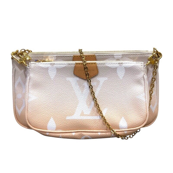 ルイ・ヴィトン LOUIS VUITTON ミュルティ・ポシェット・アクセソワ―ル M57634 ベージュ モノグラム バイザプール レディース ショルダーバッグ