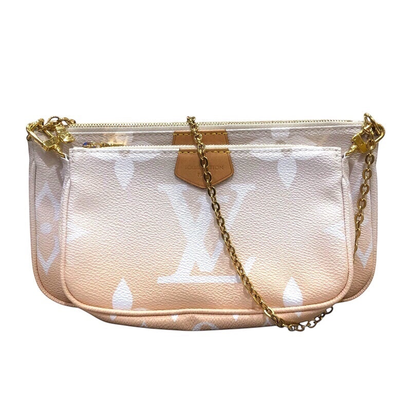 ルイ・ヴィトン LOUIS VUITTON ミュルティ・ポシェット・アクセソワ―ル M57634 ベージュ モノグラム バイザプール レディース ショルダーバッグ