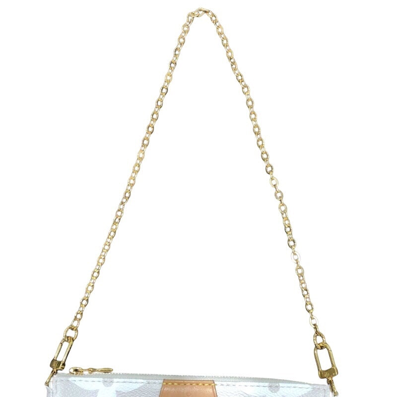 ルイ・ヴィトン LOUIS VUITTON ミュルティ・ポシェット・アクセソワ―ル M57634 ベージュ モノグラム バイザプール レディース ショルダーバッグ