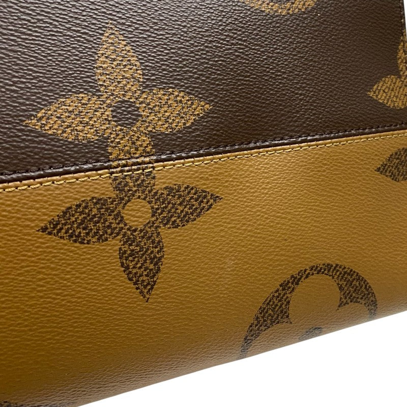 ルイ・ヴィトン LOUIS VUITTON オンザゴーGM M45320 モノグラム ジャイアント・リバース レディース トートバッグ ショルダーバッグ