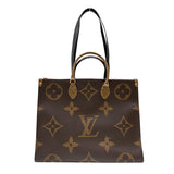 ルイ・ヴィトン LOUIS VUITTON オンザゴーGM M45320 モノグラム ジャイアント・リバース レディース トートバッグ ショルダーバッグ