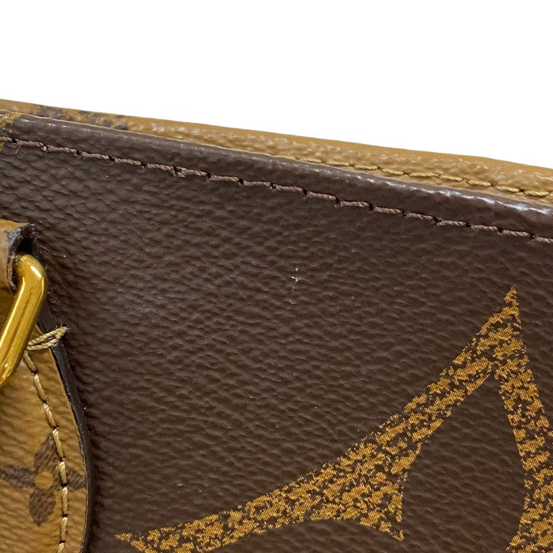 ルイ・ヴィトン LOUIS VUITTON オンザゴーGM M45320 モノグラム ジャイアント・リバース レディース トートバッグ ショルダーバッグ