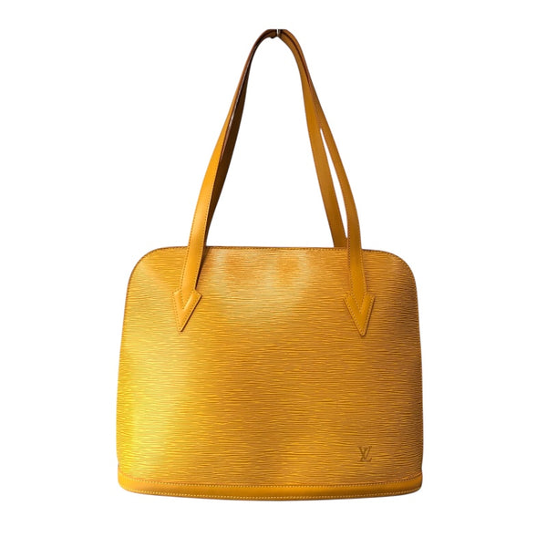 ルイ・ヴィトン LOUIS VUITTON リュサック M52289 タッシリイエロー エピレザー レディース トートバッグ
