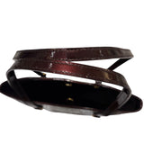 ルイ・ヴィトン LOUIS VUITTON アヴァロンMM M91567 アマラント/ゴールド金具 パテントレザー レディース トートバッグ