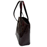 ルイ・ヴィトン LOUIS VUITTON アヴァロンMM M91567 アマラント/ゴールド金具 パテントレザー レディース トートバッグ
