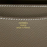 エルメス HERMES コンスタンス3 ミニ K刻 エトゥープ ピンクゴールド金具 エプソン レディース ショルダーバッグ