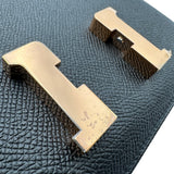 エルメス HERMES コンスタンス3ミニ W刻 ブラック ピンクゴールド金具 エプソン レディース ショルダーバッグ