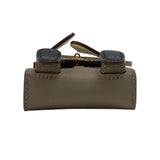 エルメス HERMES ケリードールチャーム U刻 エトゥープ×ナタ×ブラック ゴールド金具 タデラクト ユニセックス バッグチャーム