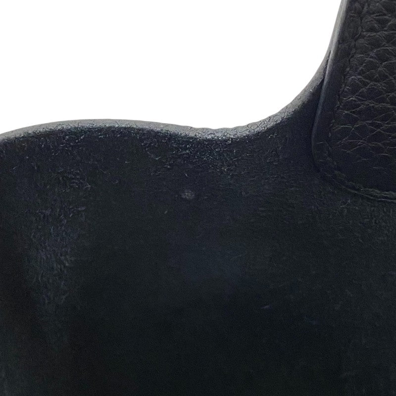 エルメス HERMES ピコタンロックMM C刻 ブラック シルバー金具 トリヨンクレマンス レディース ハンドバッグ