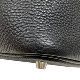 エルメス HERMES ピコタンロックMM C刻 ブラック シルバー金具 トリヨンクレマンス レディース ハンドバッグ