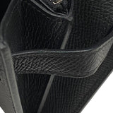エルメス HERMES ケリートゥーゴー W刻 ブラック シルバー金具 エプソン レディース ショルダーバッグ クラッチバッグ