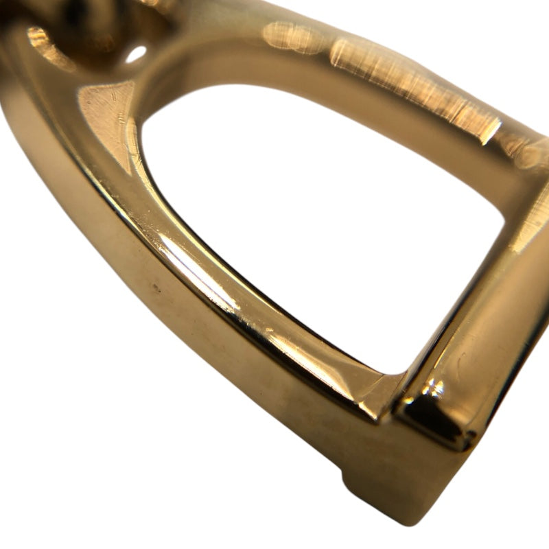 エルメス HERMES エトリエ　スカーフリング ゴールド メタル アクセサリー