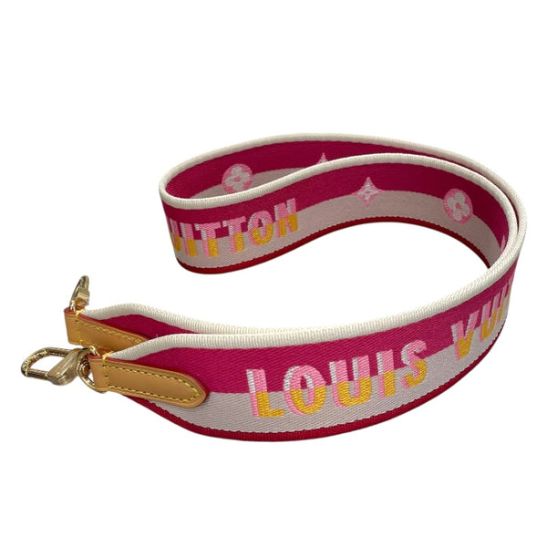 ルイ・ヴィトン LOUIS VUITTON ショルダーストラップ ピンク