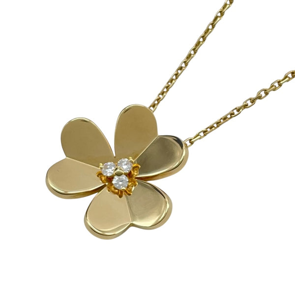 ヴァンクリーフ＆アーペル Van Cleef & Arpels フリヴォルダイヤネックレスラージ ゴールド Au750 ジュエリー