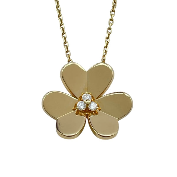 ヴァンクリーフ＆アーペル Van Cleef & Arpels フリヴォルダイヤネックレスラージ ゴールド Au750 ジュエリー