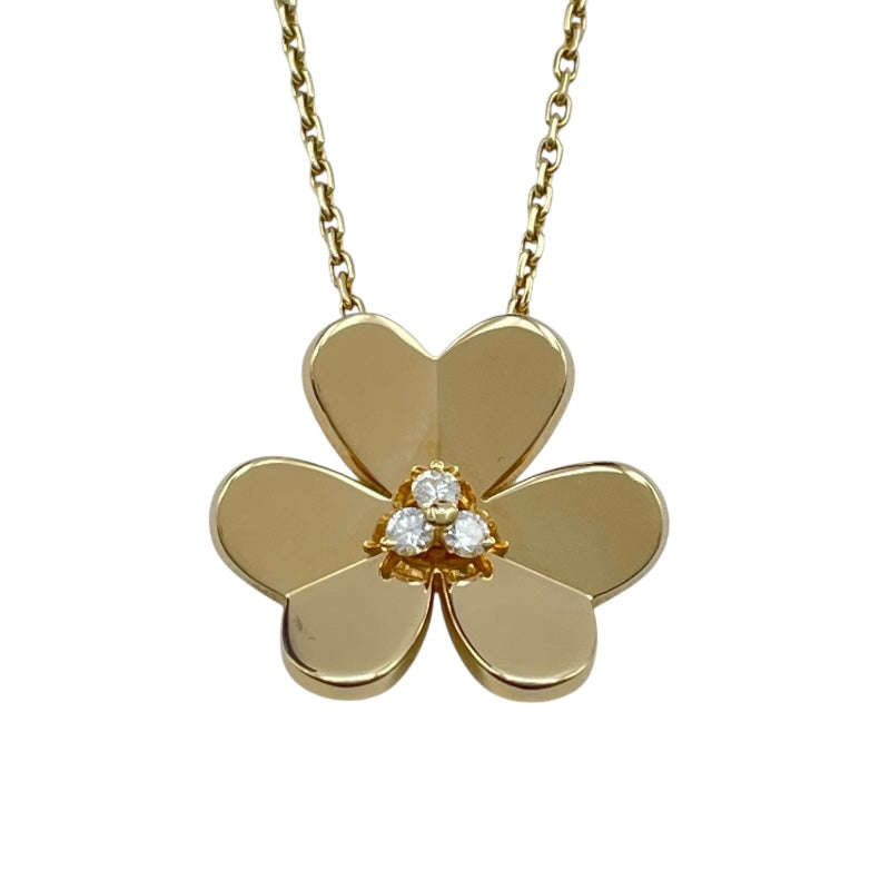 ヴァンクリーフ＆アーペル Van Cleef & Arpels フリヴォルダイヤネックレスラージ ゴールド Au750 ジュエリー