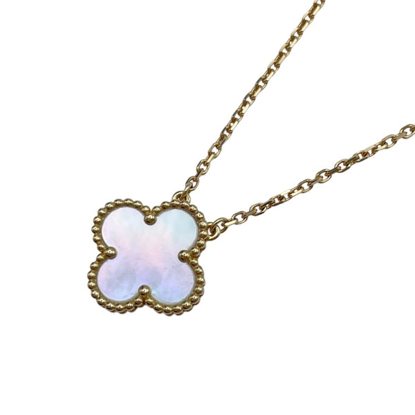 ヴァンクリーフ＆アーペル Van Cleef & Arpels ヴィンテージアルハンブラネックレス ゴールド Au750 ジュエリー