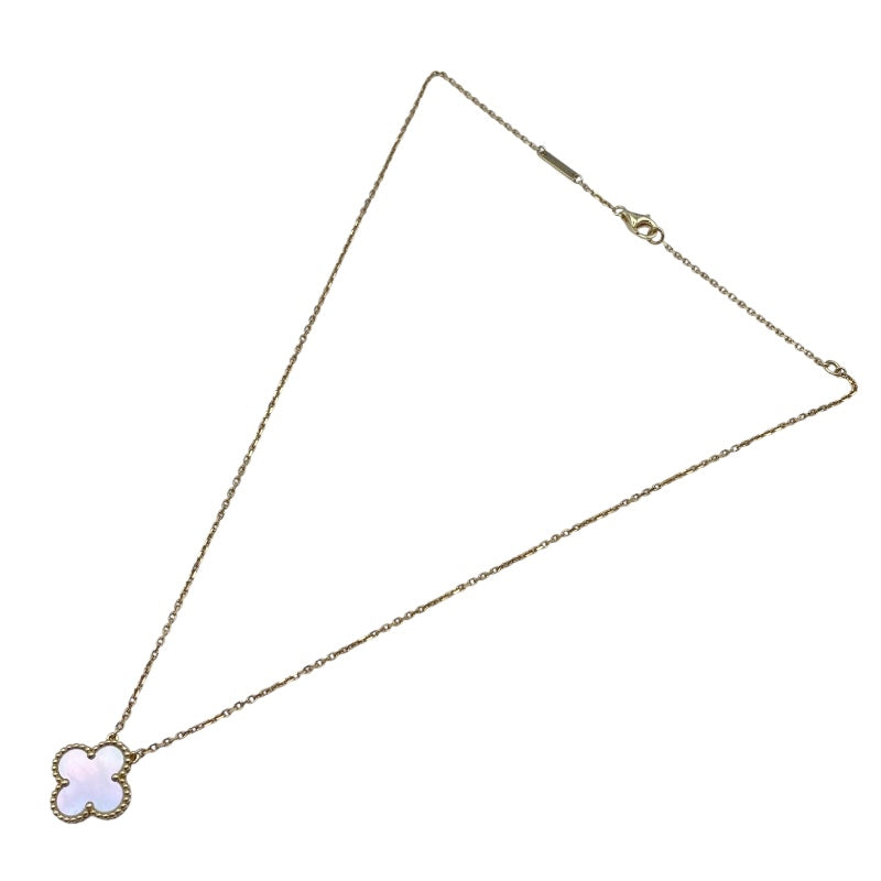 ヴァンクリーフ＆アーペル Van Cleef & Arpels ヴィンテージアルハンブラネックレス ゴールド Au750 ジュエリー