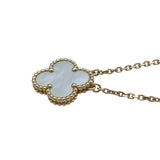 ヴァンクリーフ＆アーペル Van Cleef & Arpels ヴィンテージアルハンブラネックレス ゴールド Au750 ジュエリー