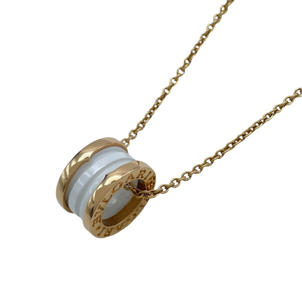 ブルガリ BVLGARI ビーゼロワンネックレス ピンクゴールド Au750 ジュエリー