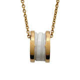 ブルガリ BVLGARI ビーゼロワンネックレス ピンクゴールド Au750 ジュエリー