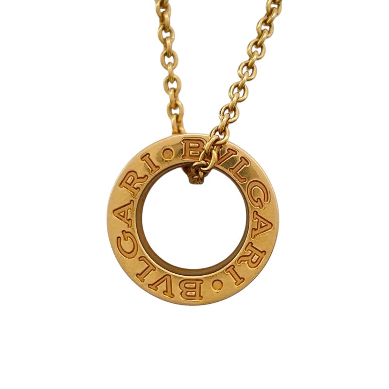 ブルガリ BVLGARI ビーゼロワンネックレス ピンクゴールド Au750 ジュエリー