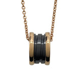 ブルガリ BVLGARI ビーゼロワンネックレス ピンクゴールド Au750 ジュエリー