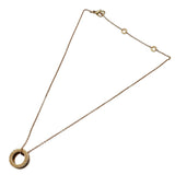 ブルガリ BVLGARI ビーゼロワンネックレス ピンクゴールド Au750 ジュエリー