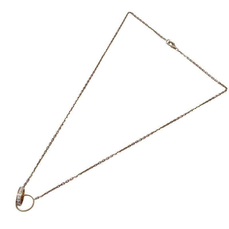 カルティエ Cartier ベビーラブダイヤネックレス ピンクゴールド 750 ジュエリー