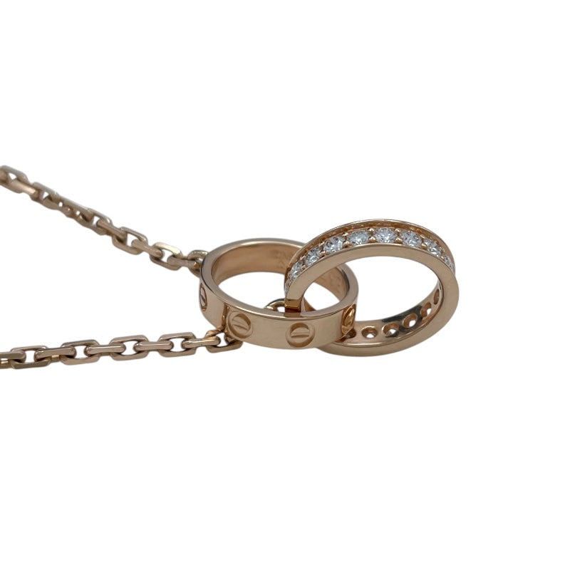 カルティエ Cartier ベビーラブダイヤネックレス ピンクゴールド 750 ジュエリー