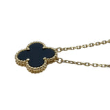 ヴァンクリーフ＆アーペル Van Cleef & Arpels ヴィンテージアルハンブラネックレス ゴールド Au750 オニキス ジュエリー