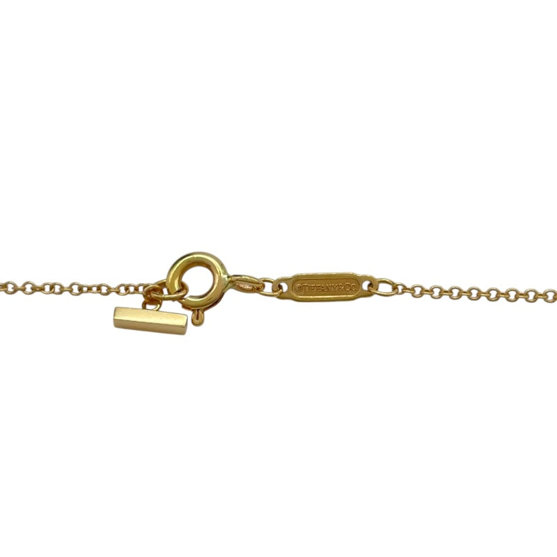 ティファニー TIFFANY＆CO Tスマイルネックレススモール ピンクゴールド Au750 ジュエリー