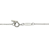 ティファニー TIFFANY＆CO Tスマイルネックレススモール ホワイトゴールド Au750 ジュエリー