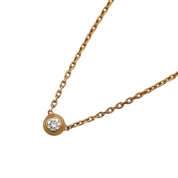 カルティエ Cartier ダムールネックレスXS ピンクゴールド Au750