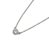 ティファニー TIFFANY＆CO バイザヤードネックレス プラチナ Pt950 ジュエリー
