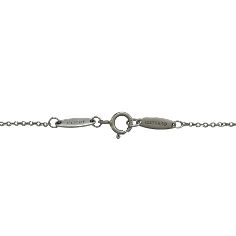 ティファニー TIFFANY＆CO バイザヤードネックレス プラチナ Pt950 ジュエリー