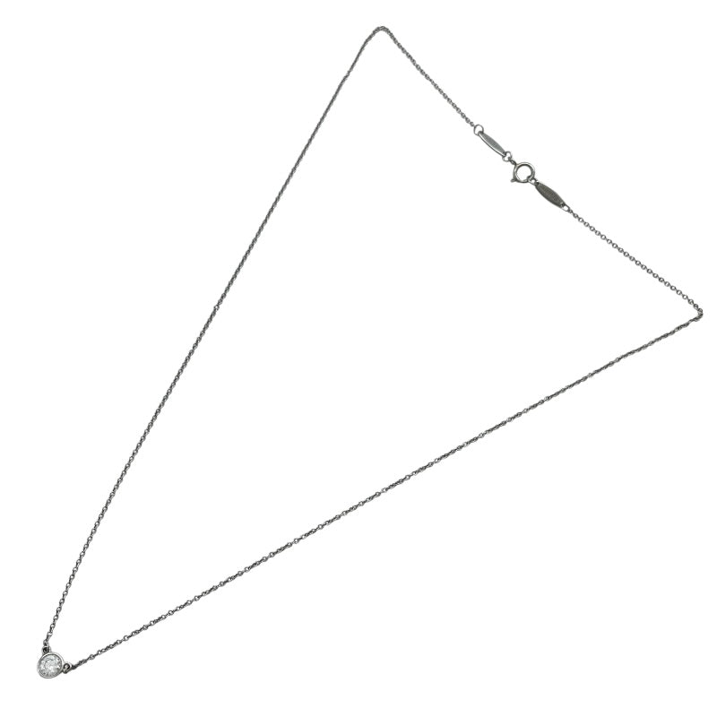 ティファニー TIFFANY＆CO バイザヤードネックレス プラチナ Pt950 ジュエリー