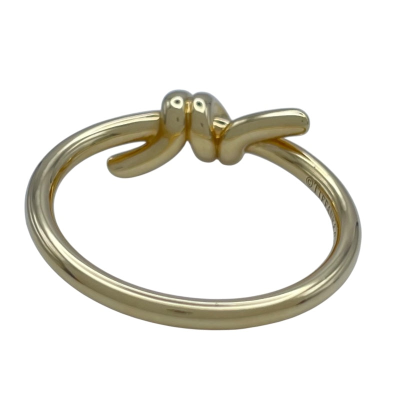 ティファニー TIFFANY＆CO ノットリング ゴールド Au750 ジュエリー