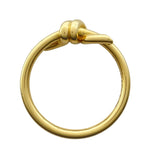 ティファニー TIFFANY＆CO ノットリング ゴールド Au750 ジュエリー